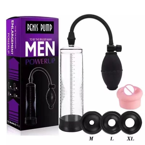 Bulb Type Fully Transparent Manual Pump with 3 Sleeves (5)