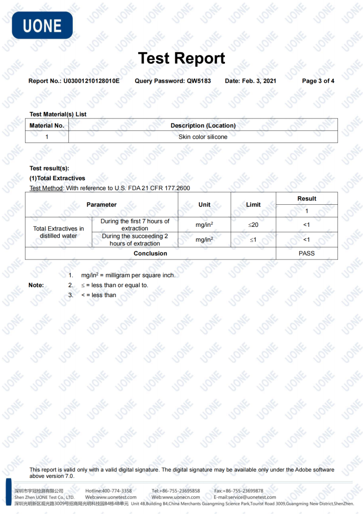 U03001210128010E FDA 21 CFR 177.2600 (3)