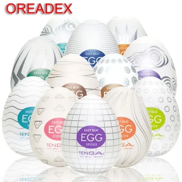 OREADEX 6 Mini Cups Egg Experience Ultra Realistic Pleasure with this Portable Male Masturbator Egg Perfect.webp
